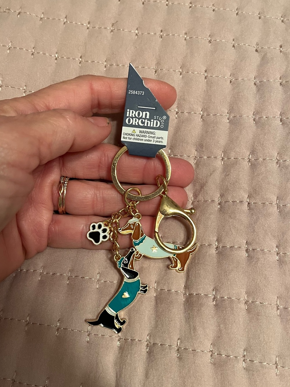 Dachshund key chain /bag charm